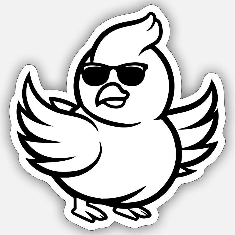 Sticker Größe S (10 x 10 cm) - 