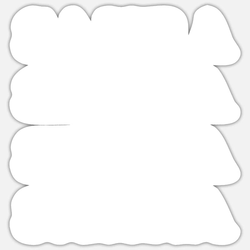 Sahra - Sticker size S (10 x 10 cm) - white matte