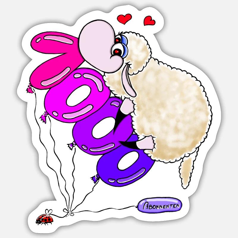 Sticker taille S (10 x 10 cm) - 