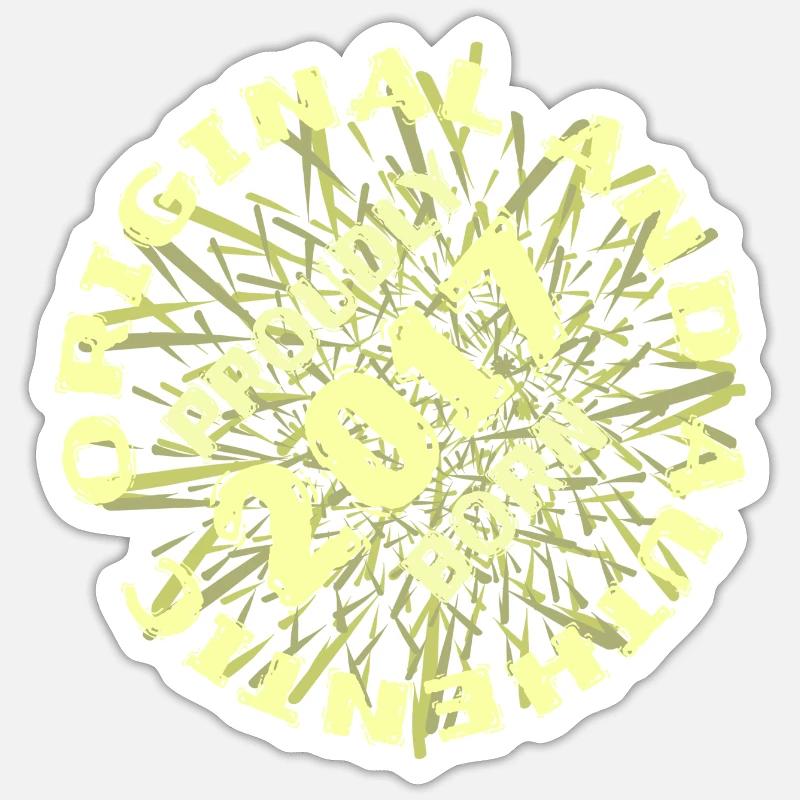 2017 Sticker size S (10 x 10 cm)