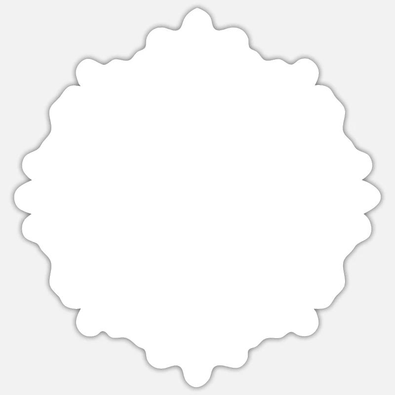 Prayer Warrior - Sticker size S (10 x 10 cm) - white matte