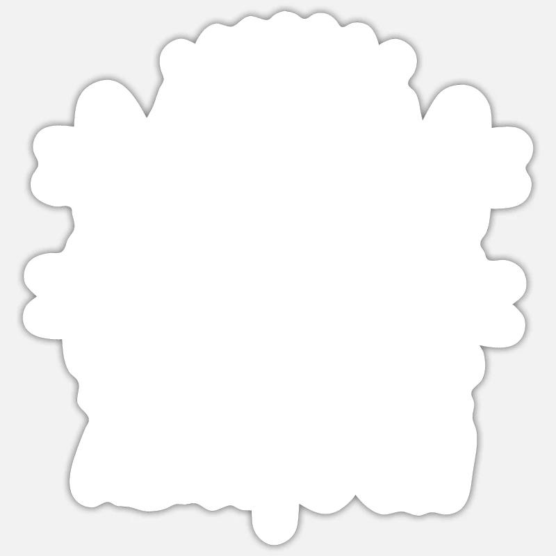 Mama-Modus: Immer eingeschaltet Sticker Größe S (10 x 10 cm)