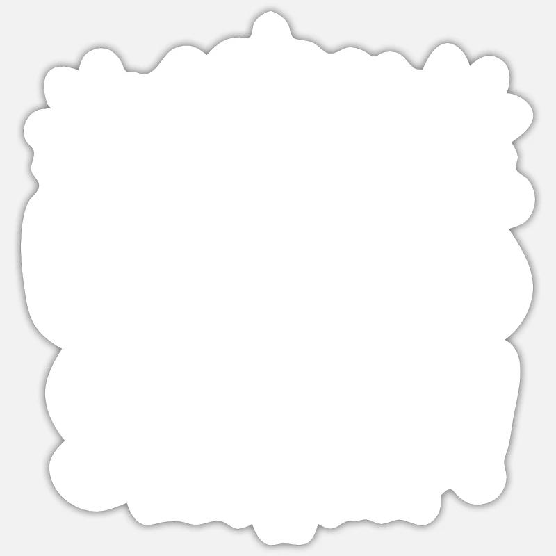 100% de Noël Sticker taille S (10 x 10 cm)