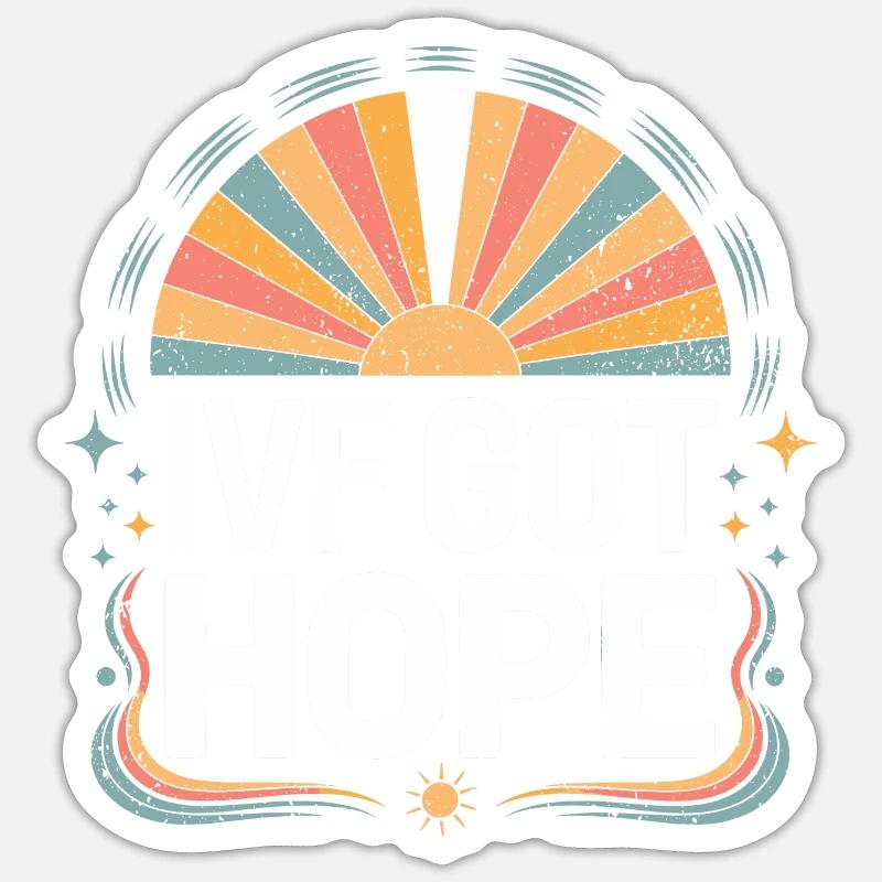 Hope through IVF - Sticker size S (10 x 10 cm) - white matte