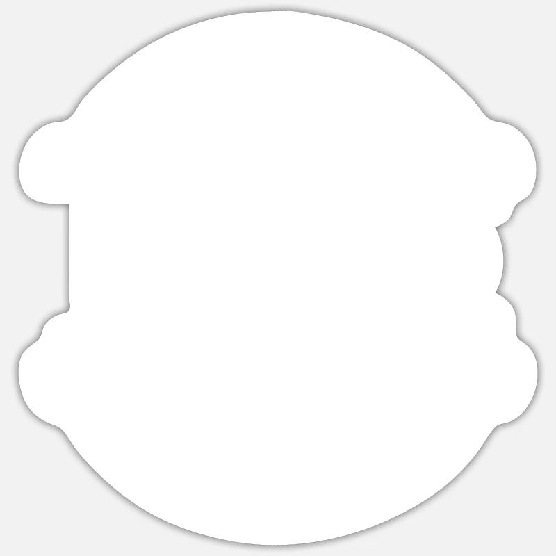 Offizieller Witzerzähler Sticker Größe S (10 x 10 cm)