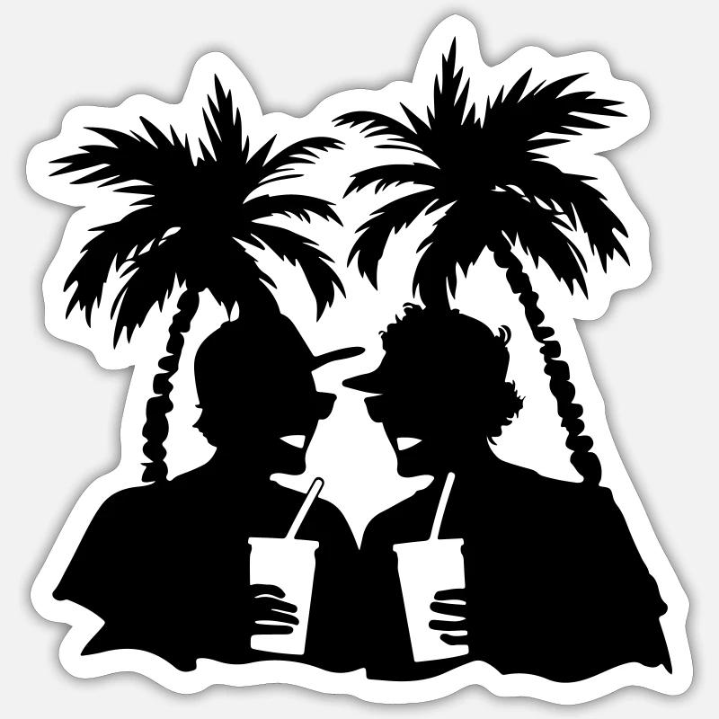 Sticker taille S (10 x 10 cm) - 