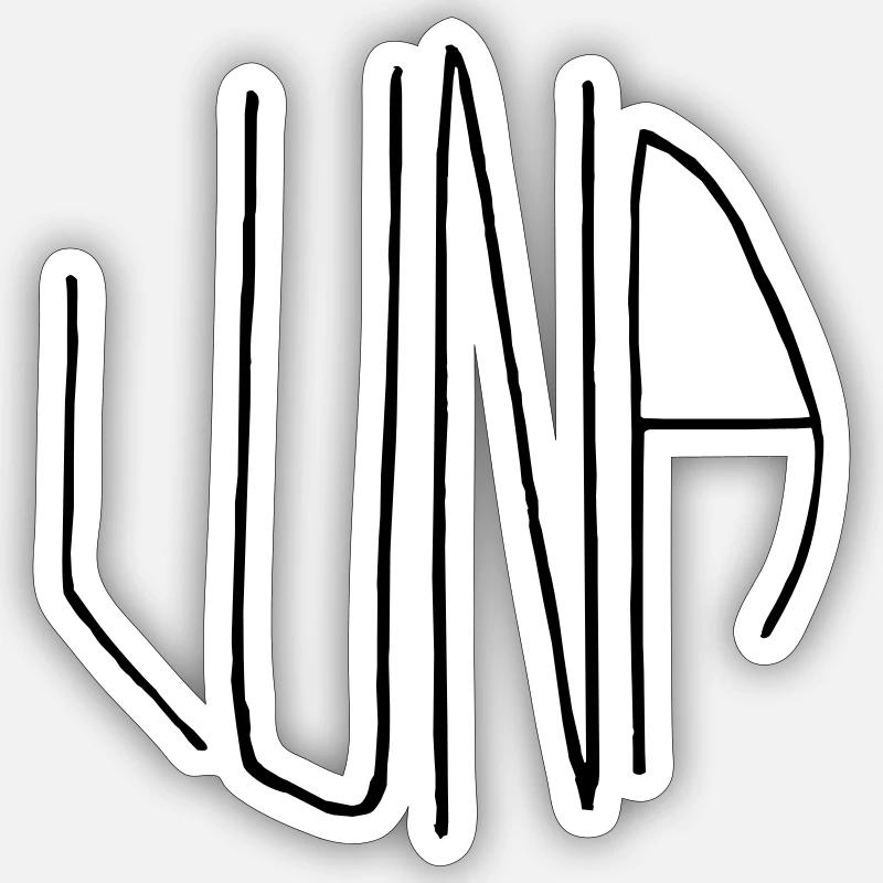Sticker Größe S (10 x 10 cm) - 