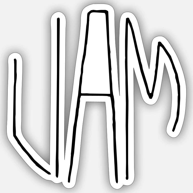 Sticker Größe S (10 x 10 cm) - 