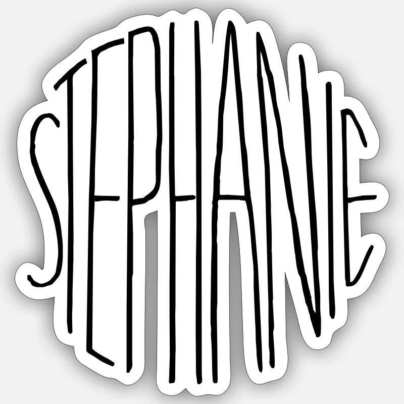 Stephanie Sticker taille S (10 x 10 cm)