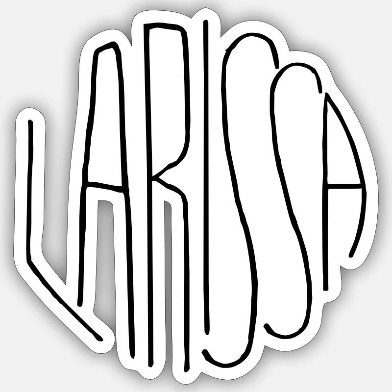 Larissa Sticker size S (10 x 10 cm)