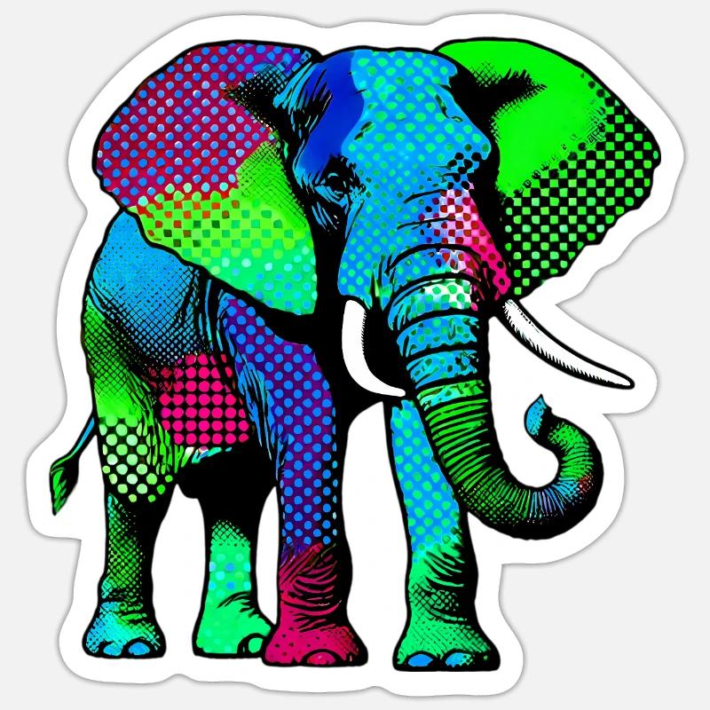 Sticker taille S (10 x 10 cm) - 