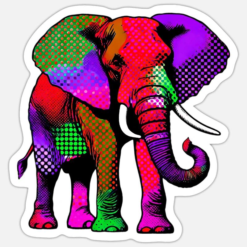 Sticker taille S (10 x 10 cm) - 