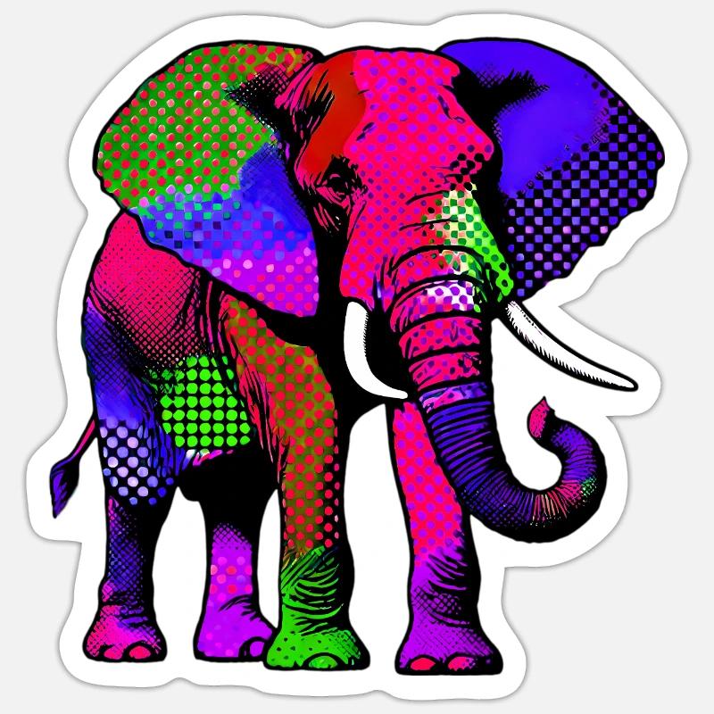 Sticker taille S (10 x 10 cm) - 