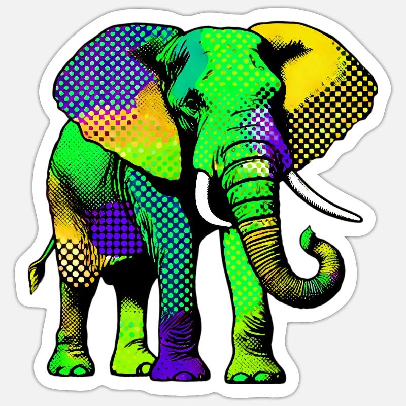 Sticker Größe S (10 x 10 cm) - 