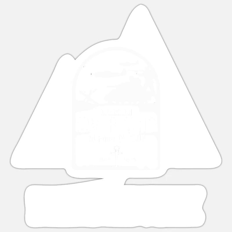 Normandy 2025 Tour - Sticker size S (10 x 10 cm) - white matte