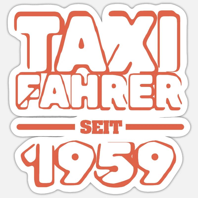 1959 - Sticker Größe S (10 x 10 cm) - Mattweiß