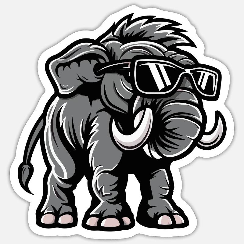 Sticker Größe S (10 x 10 cm) - 