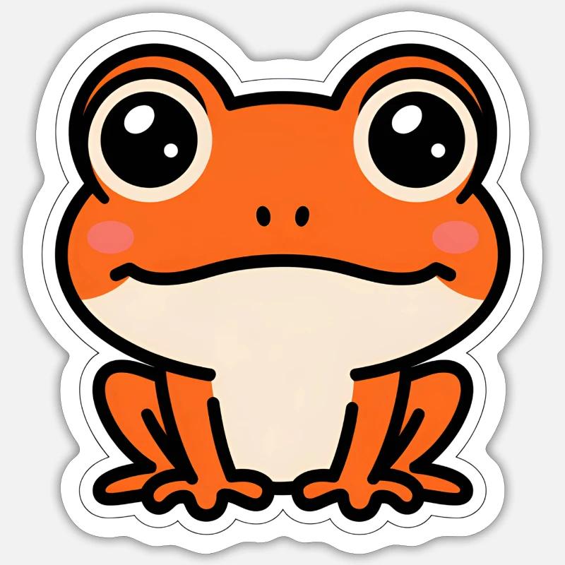crapaud Sticker taille S (10 x 10 cm)