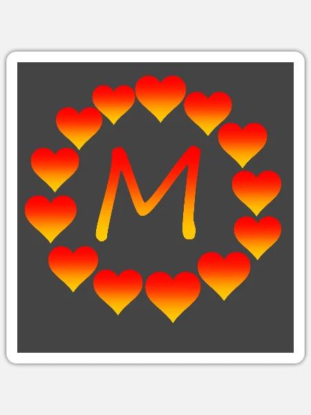 Herz zweifarbig - Sticker Größe S (10 x 10 cm) - Mattweiß