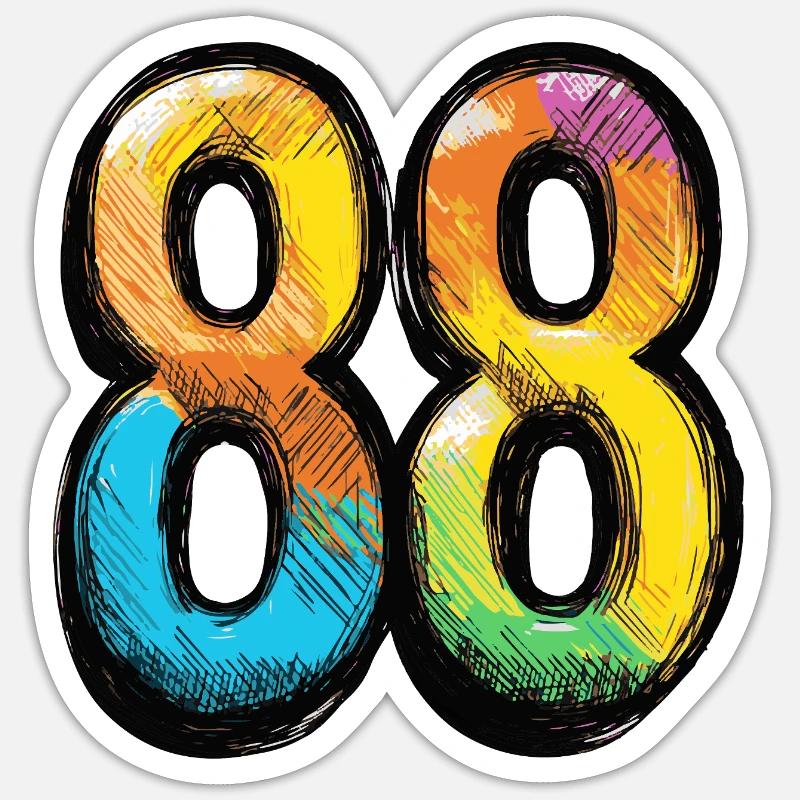 Sticker Größe S (10 x 10 cm) - 