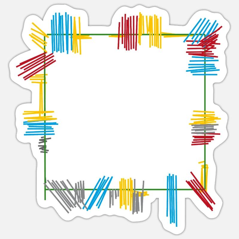 Sticker Größe S (10 x 10 cm) - 