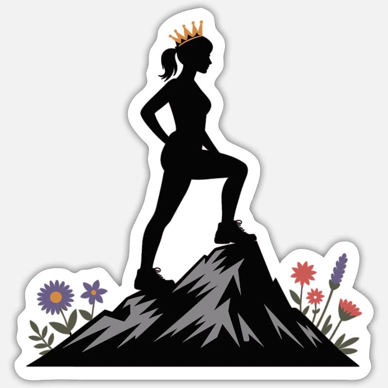 Summit Queen Sticker size S (10 x 10 cm)