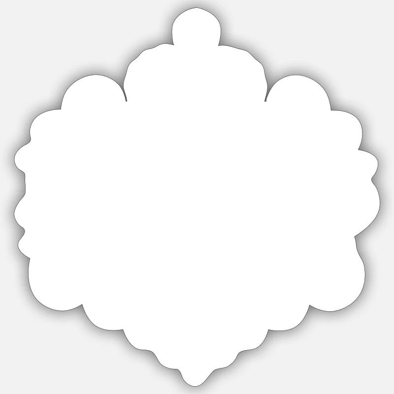 Psaume 23 Chrétien - Sticker taille S (10 x 10 cm) - blanc mat