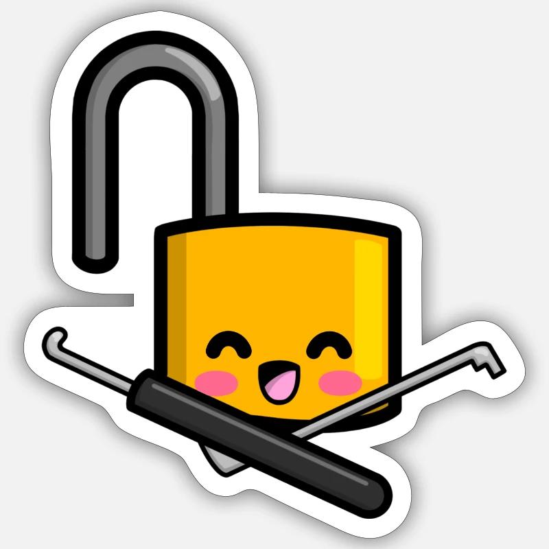 Sticker Größe S (10 x 10 cm) - 