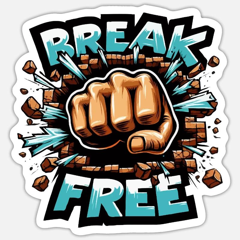 Sticker Größe S (10 x 10 cm) - 