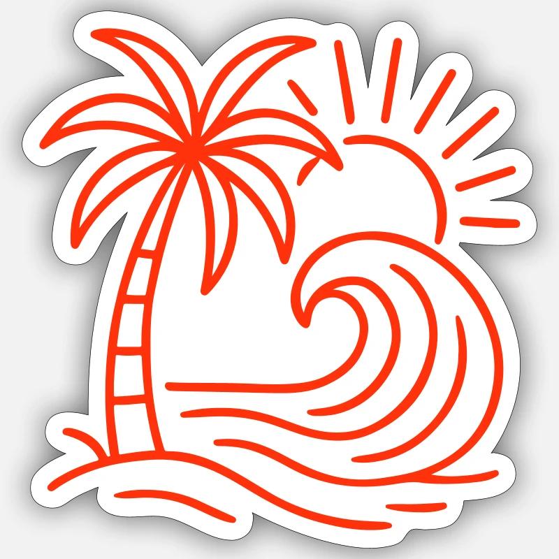 Sticker taille S (10 x 10 cm) - 