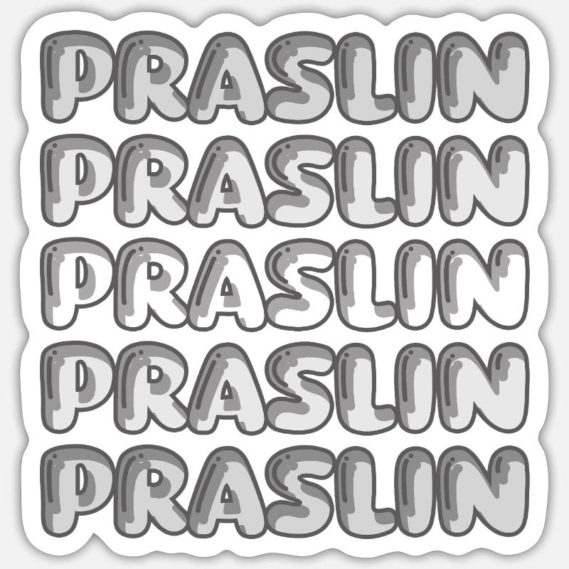 Praslin Sticker Größe S (10 x 10 cm)