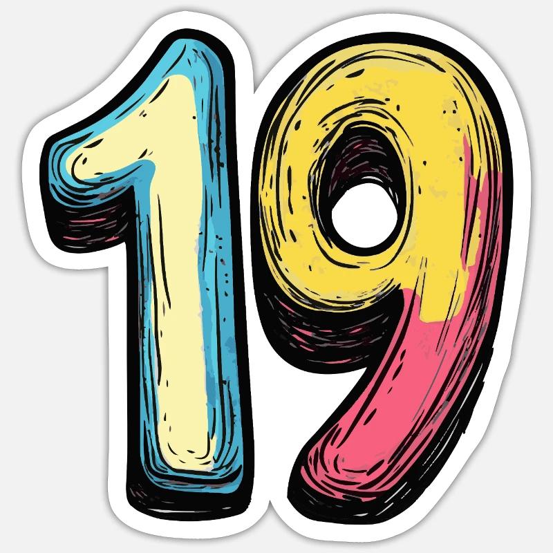 Sticker size S (10 x 10 cm) - 