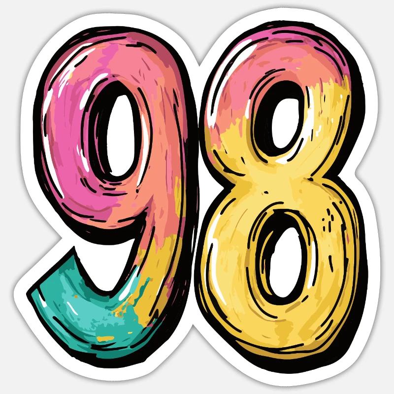 Sticker Größe S (10 x 10 cm) - 