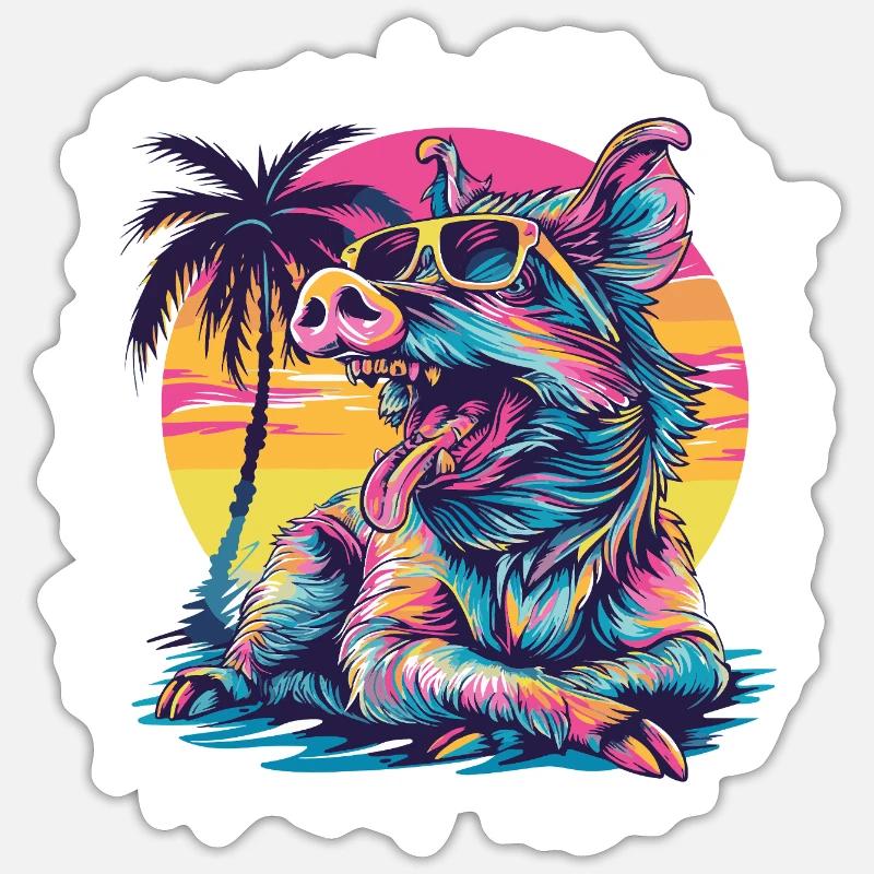 Sticker taille S (10 x 10 cm) - 