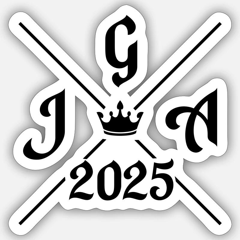 jga_2025 Sticker size S (10 x 10 cm)
