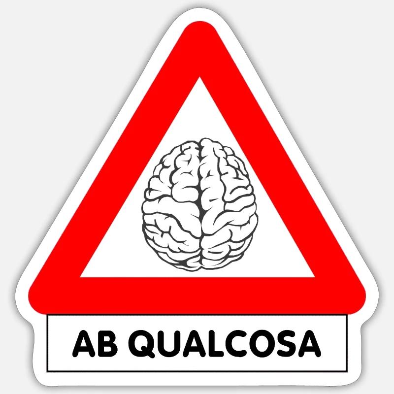 AB Something Sticker size S (10 x 10 cm)