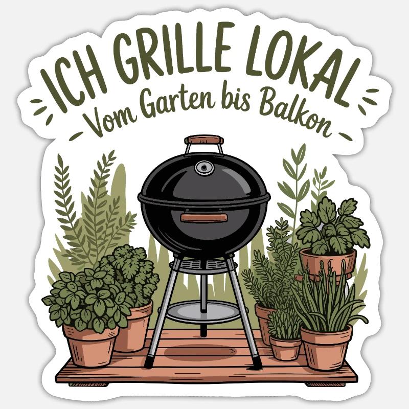 Sticker Größe S (10 x 10 cm) - 
