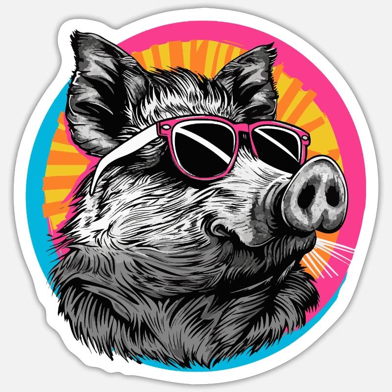 Sticker Größe S (10 x 10 cm) - 