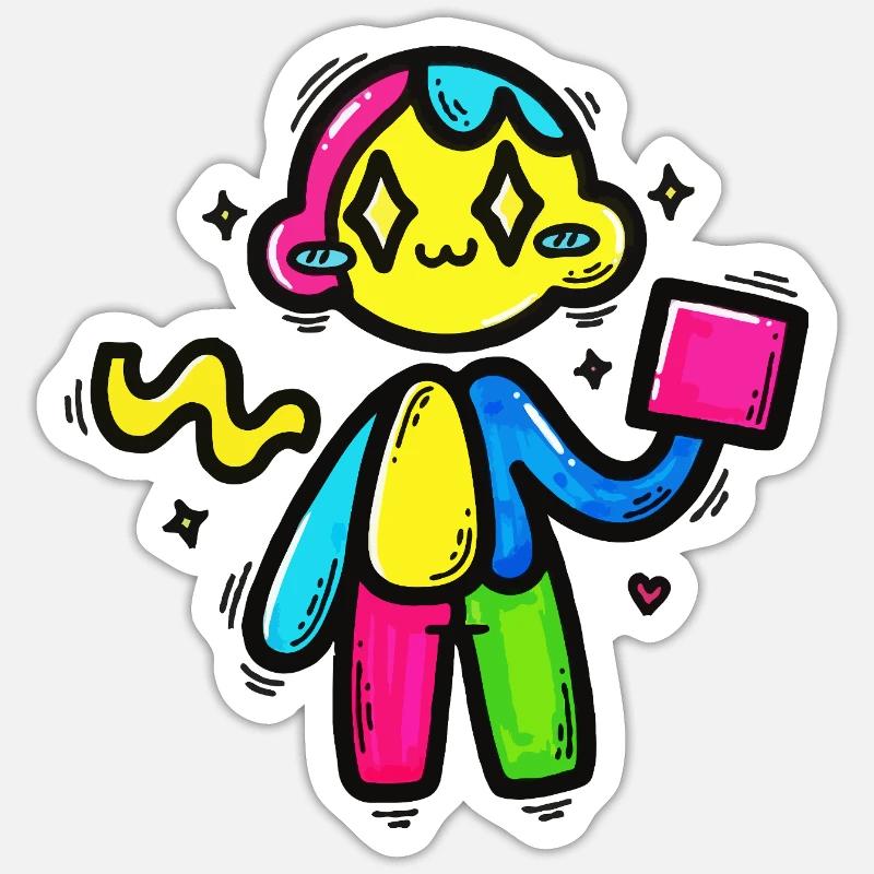 Sticker Größe S (10 x 10 cm) - 