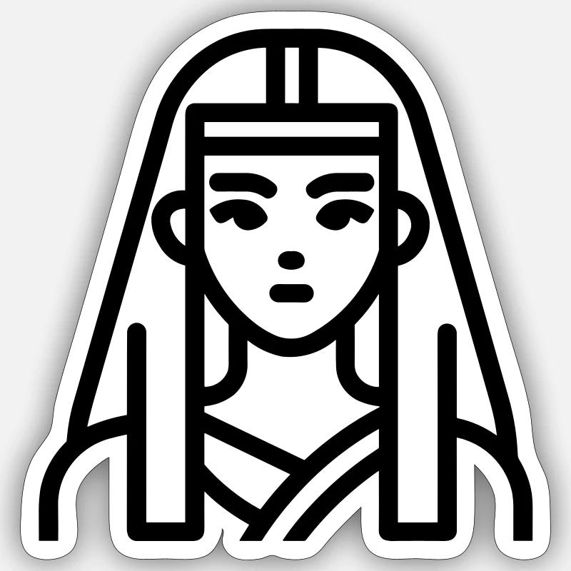 pharaon Sticker taille S (10 x 10 cm)
