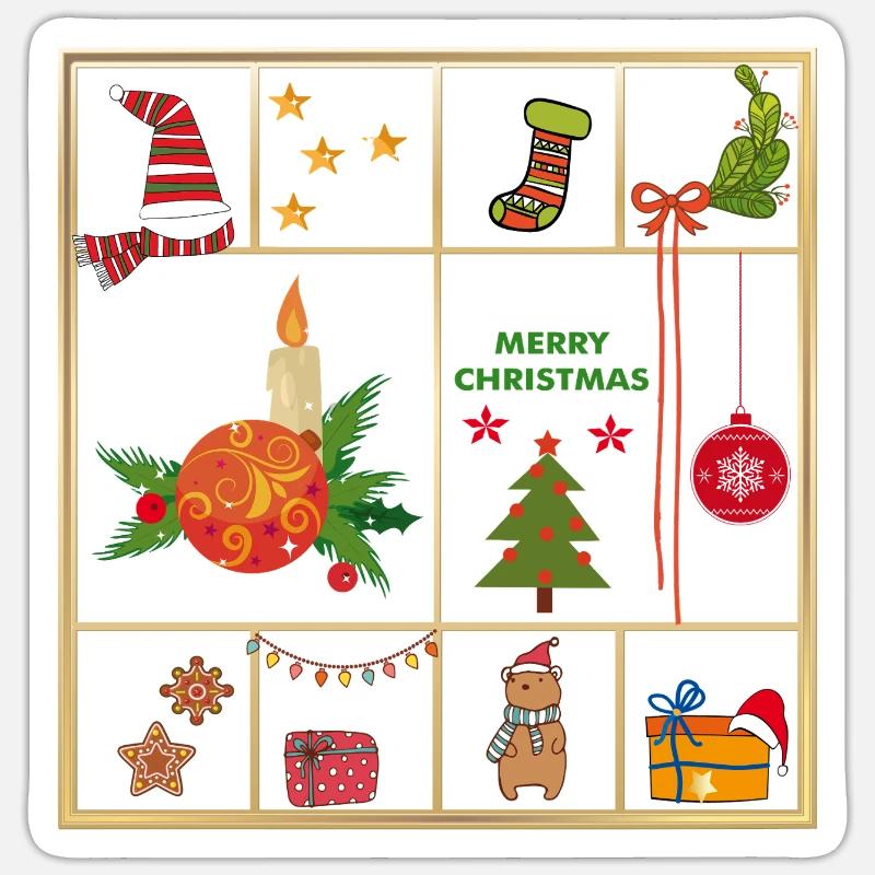 Sticker Größe S (10 x 10 cm) - 