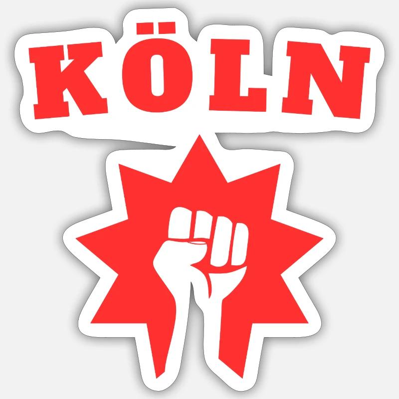 Cologne Sticker size S (10 x 10 cm)