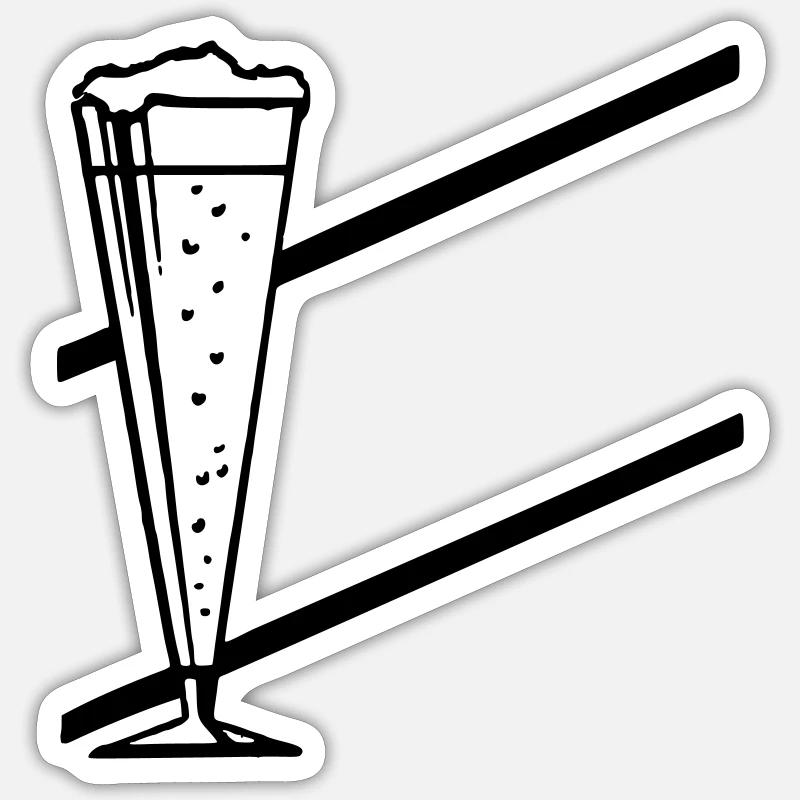 Sticker Größe S (10 x 10 cm) - 