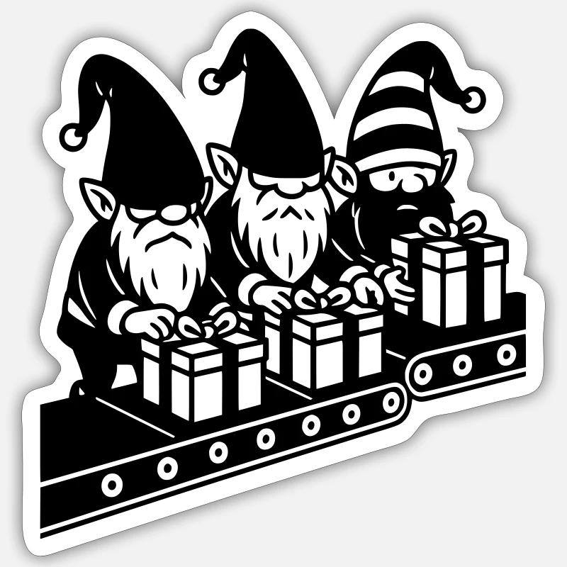 Sticker Größe S (10 x 10 cm) - 