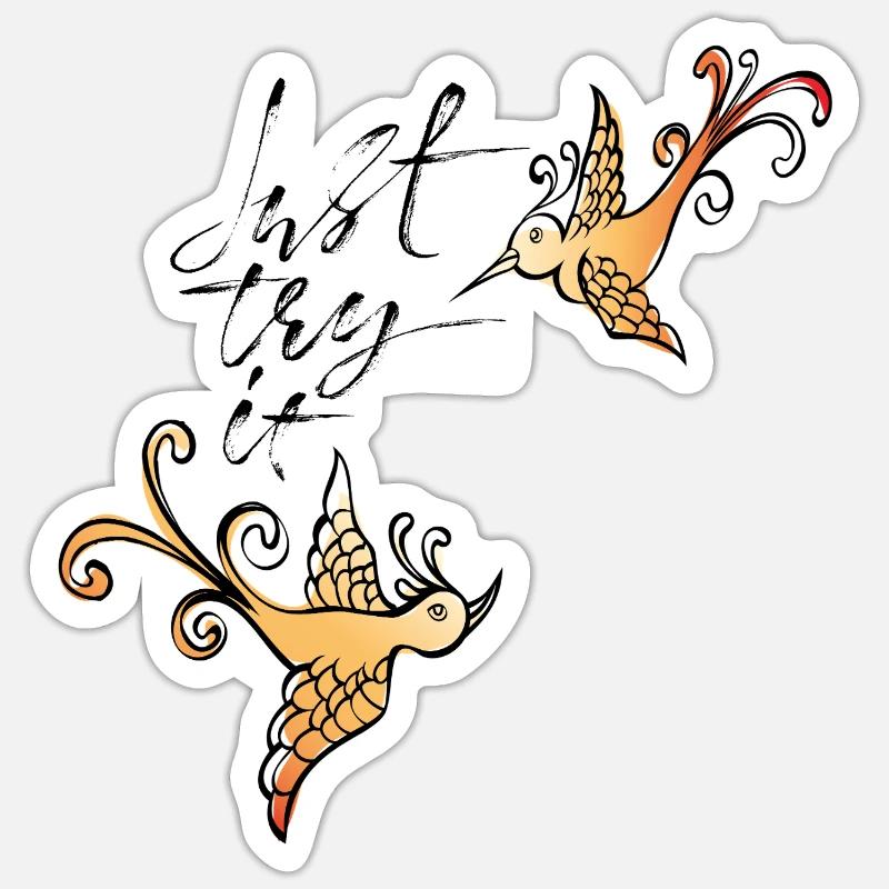 Sticker Größe S (10 x 10 cm) - 