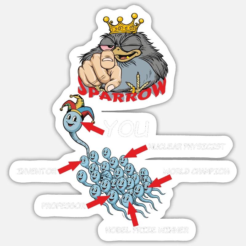 Sticker size S (10 x 10 cm) - 