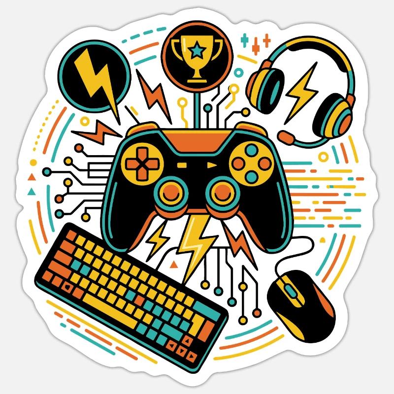 Sticker Größe S (10 x 10 cm) - 