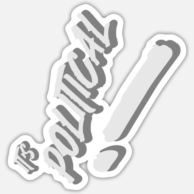 Sticker taille S (10 x 10 cm) - 