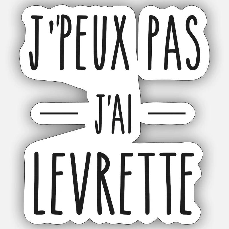 J'peu pas Sticker taille S (10 x 10 cm)