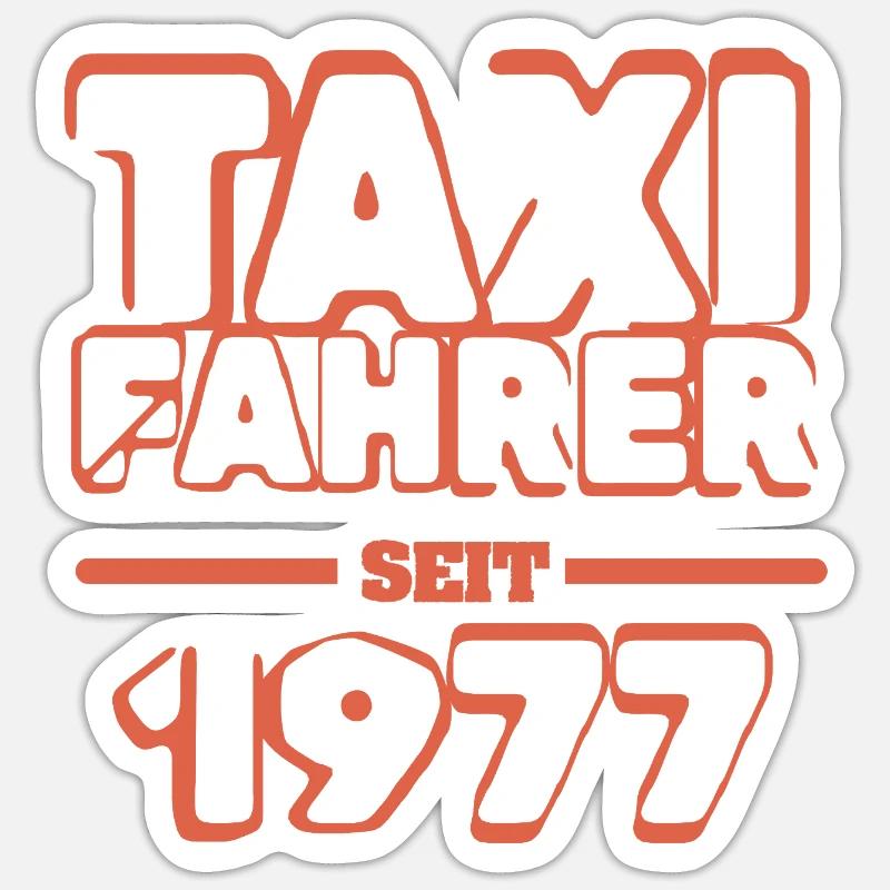 1977 - Sticker taille S (10 x 10 cm) - blanc mat